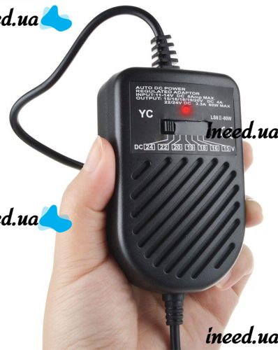 Автомобильное зарядное устройство для ноутбуков Note book car charge EL-80W, Универсальная зарядка адаптер для ноутбука в авто 80Вт от прикуривателя