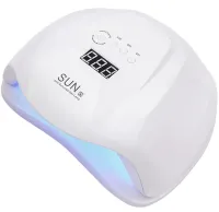 Профессиональная лампа UV/LED SUN X 54W для маникюра и педикюра с таймером, аппарат для полимеризации и сушки гель лака и геля для ногтей Белый