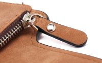 Женский замшевый кошелек Baellerry Forever Mini N 2346 Brown женское мини портмоне на 10 отделений для купюр и мелочи 10.5Х11.5 см Коричневый