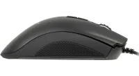 Игровая проводная компьютерная мышка Weibo S320 USB 7 Кнопок с RGB подсветкой для ПК, Геймерская USB мышь 4800 DPI для компьютера и ноутбука Черная