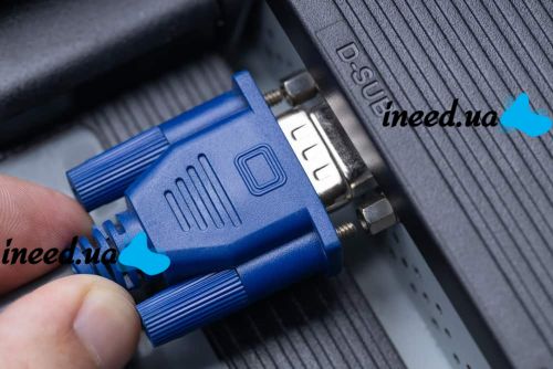 Кабель переходник GBX с VGA на VGA папа-папа длинной 1.5м с двумя фильтрами, Шнур интерфейсный 1.5 метра для монитора, телевизора и проектора