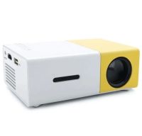 Портативный проектор мини кинотеатр мультимедийный Full HD Led Projector YG-300 мультимедийный домашний кинотеатр с динамиком, заряд от Power bank