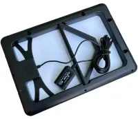 Складная солнечная панель батарея Solar Panel CCLamp CL-670 7W с USB выходом для зарядки телефона, Портативная зарядная станция трансформер от солнца