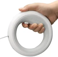 Автоматический поводок рулетка Xiaomi Moestar UFO Retractable Leash 2 Plus с фонариком для собак 5 м до 30кг, браслет на руку с блокиратором длины