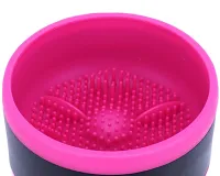 Электрический очиститель кистей для макияжа Makeup brush cleaner LY-609, Щетка поставка для очистки для чистки макияжных кисточек от USB