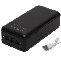 Зарядное устройство УМБ Power Bank Viaking 50000 mAh smart-quality N7 3USB с фонариком , Портативна батарея повербанк Внешний аккумулятор YM-500