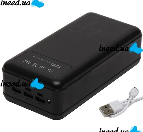 Зарядное устройство УМБ Power Bank Viaking 50000 mAh smart-quality N7 3USB с фонариком , Портативна батарея повербанк Внешний аккумулятор YM-500