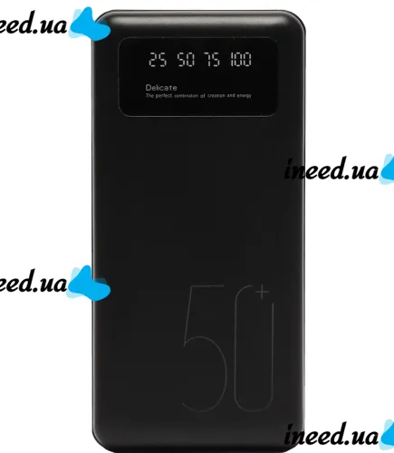 Зарядное устройство УМБ Power Bank Viaking 50000 mAh smart-quality N7 3USB с фонариком , Портативна батарея повербанк Внешний аккумулятор YM-500