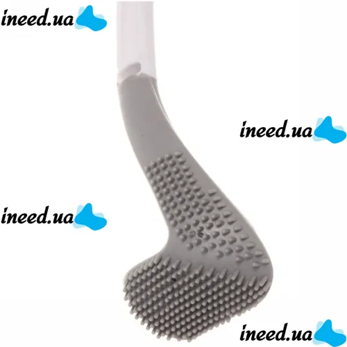 Туалетный навесной ершик щетка Tanger Toilet brush LTB-01 с щеткой для чистки унитаза с креплением на стену, Силиконовый ёршик скребок для туалета