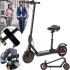 Складаний електросамокат Xiaomi Mi Electric Scooter M365 500W із сидінням до 30 км, Електричний самокат XM-02 з подвійними ароматизаторами до 140 кг