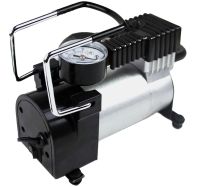 Автокомпрессор от прикуривателя Аir pump HS-208 965кПа для накачки шин 140PSI 10Amp Автомобильный компрессор насос для подкачки колес машины Черный