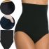Жіночі коригувальні трусики Spanx Higher Power шорти із завищеною високою талією, стягуючі безшовні труси для стегон з високою посадкою чорні