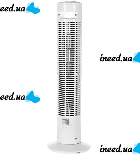 Электрический напольный вентилятор Domotec MS-1627 45W 3 режима 78 см колонный охладитель воздуха с таймером отключения для дома от сети 220V