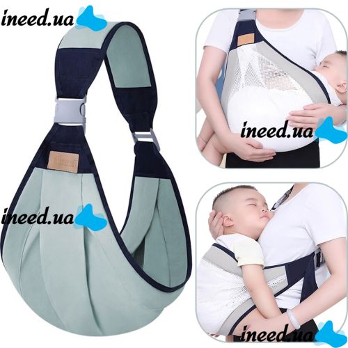 Carrying Backpack for Newborns Baby Sling AND182 Breathable Sling Carrier for Baby, ergo Backpack up to 20 kg, Baby Kangaroo on One Shoulder