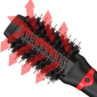 Hair Dryer Hair Dryer Brush VGR V-416 1000W 3 in 1 Iron Curling Iron Styler Electric Comb with Attachment for Styling, Curling and Straightening