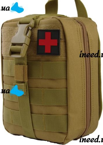 Туристический набор для выживания Survival Kit 60 в 1 универсальный комплект инструментов подсумок, мультитул, аптечка для туристов и военных