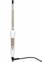 Curling iron for afro curls Promozer MZ-2218 9 mm thin afro for curling and styling hair, ceramic small forceps with indicator and stand 35W