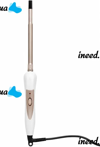 Curling iron for afro curls Promozer MZ-2218 9 mm thin afro for curling and styling hair, ceramic small forceps with indicator and stand 35W