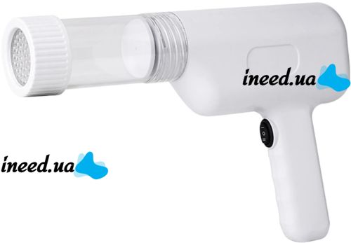 Ручна машинка для приготування і нарізки локшини Pasta Maker XL-859 Пастамейкер бездротовий пістолет, знімний прес з насадками на акумуляторі Білий