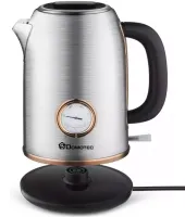 Электрический чайник Domotec MS-7849 на 1.7л настольный дисковый электрочайник Домотек 2200W с термометром и автоматическим отключением от сети