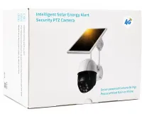 Беспроводная уличная IP камера видеонаблюдения TP8 V380 Pro Solar WI-FI поворотная аккумуляторная видеокамера под сим карту 4G на солнечной батарее
