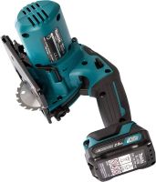 Аккумуляторная дисковая пила Makita HS301DZ циркулярная пила на два аккумулятора для продольного и поперечного распила в кейсе 85 мм 25.5 мм