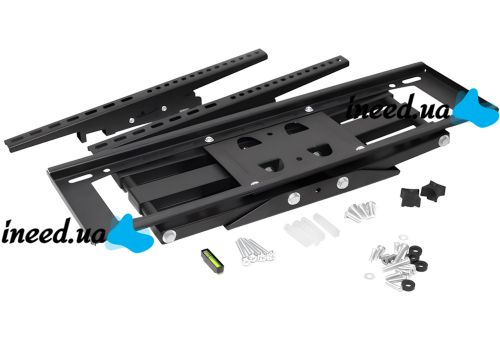 Настенный поворотный кронштейн V-STAR CP603 32"-60" наклонное крепление для телевизора на стену, подвесной держатель для плазмы 32-60 дюймов до 50кг Черный
