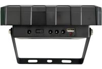 Переносная солнечная станция GDLite GD-106 портативный LED фонарь прожектор с 3 лампами и повербанком на солнечной батареи 4000 мАч GDTimes ZB-28