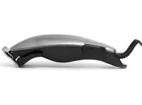 Проводная машинка для стрижки волос Gemei GM-1035 профессиональный триммер для окантовки бороды и усов от сети со сменными насадками
