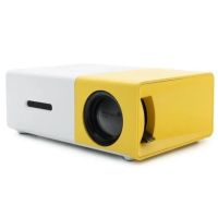 Портативный проектор мини кинотеатр мультимедийный Full HD Led Projector YG-300 мультимедийный домашний кинотеатр с динамиком, заряд от Power bank