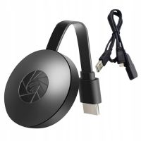 Беспроводной Wi-Fi HDMI приемник адаптер Chromecast MiraScreen G2 Мультимедийный медиаплеер со встроенным WIFI модулем с телефона на телевизор Черный