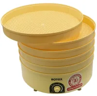 Электрическая сушилка ROTEX RD660-Y на 5 отсеков для сушки овощей и фруктов с терморегулятором 520W, Электросушилка дегидратор 20л для продуктов