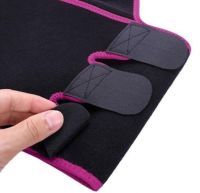 Корректирующий пояс фиксатор Adjustable One Piece Waist Band JN-79 для похудения и коррекции талии, Жиросжигающий корсет для занятия спортом Черный
