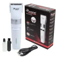 Беспроводная машинка Gemei GM-6042 с регулировкой длины лезвий для стрижки волос, Аккумуляторная машинка триммер Gemmy с керамическими лезвиями