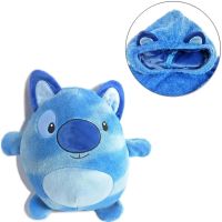 Подушка худи для детей Huggle Pets Hoodie 2 в 1 плед-кофта до 140 см, игрушка трансформер с капюшоном, детская толстовка, игрушка-худи с рукавами 