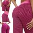 Women's Sports Leggings Staples Scrunch Bum Pink High-waisted and Push-up Effect Slimming Seamless Leggings for Fitness push up