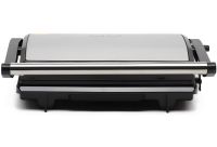 Электрический контактный гриль Bitek BT-2685 2000W прижимной электрогриль для мяса, сендвичница с антипригарным покрытием и таймером Grill Maker