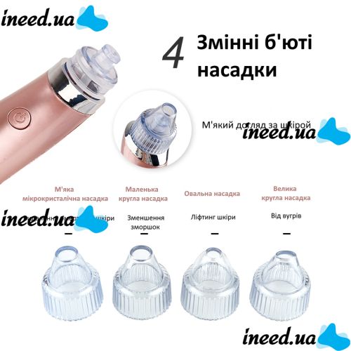 Вакуумный аппарат для лица Beauty Skin Care Specialist XN-8030 устройство очиститель, аппарат-очиститель пор для удаления акне, чистки кожи