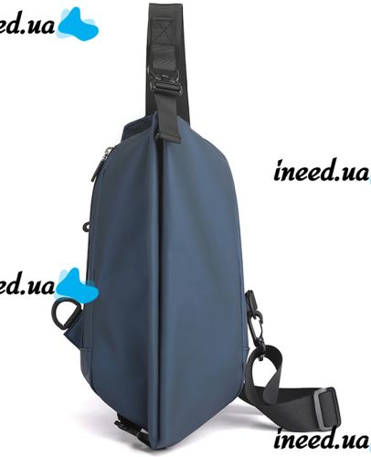 Мужская сумка через плечо Baellery Cross Body Bag JXA1808 нагрудная водонепроницаемая повседневная бананка на грудь из искусственной кожи 13Х17 см