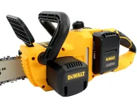 Акумуляторна ланцюгова пила DeWalt DCM575N 48V 5Ah 18" дюймів Шина 45 см, Бездротова пила Деволт з 2 акумуляторами для обрізки гілок дерев