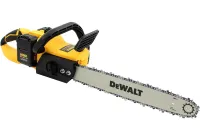 Акумуляторна ланцюгова пила DeWalt DCM575N 48V 5Ah 18" дюймів Шина 45 см, Бездротова пила Деволт з 2 акумуляторами для обрізки гілок дерев