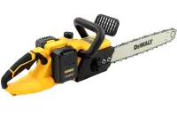 Акумуляторна ланцюгова пила DeWalt DCM575N 48V 5Ah 18" дюймів Шина 45 см, Бездротова пила Деволт з 2 акумуляторами для обрізки гілок дерев