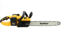 Акумуляторна ланцюгова пила DeWalt DCM575N 48V 5Ah 18" дюймів Шина 45 см, Бездротова пила Деволт з 2 акумуляторами для обрізки гілок дерев