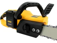Акумуляторна ланцюгова пила DeWalt DCM575N 48V 5Ah 18" дюймів Шина 45 см, Бездротова пила Деволт з 2 акумуляторами для обрізки гілок дерев