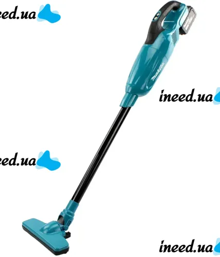 Аккумуляторный пылесос Makita HVC5050 36V 5Ah с насадками, Беспроводной пылесос Макита с 2 аккумуляторами 2 режима скорости для авто и дома Синий