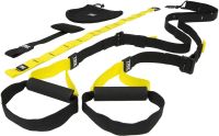 Тренировочные подвесные петли TRX Pro Fit Studio Suspension ремни для силовых тренировок кроссфита, фитнеса и турника всего тела ТРХ Lumo Yellow