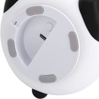Детский настольный ночник Losso LJC-142 Panda силиконовый светодиодный RGB светильник, беспроводная LED лампа Панда 7 режимов на аккумуляторе USB