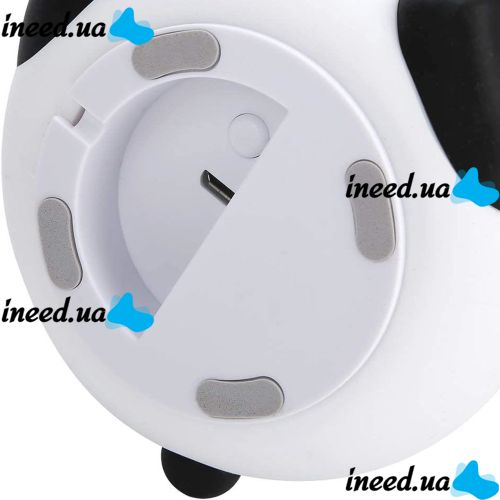 Детский настольный ночник Losso LJC-142 Panda силиконовый светодиодный RGB светильник, беспроводная LED лампа Панда 7 режимов на аккумуляторе USB