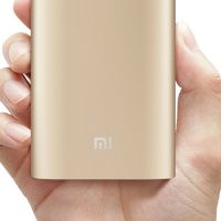 Портативное зарядное устройство Xiaomi MI Power Bank 20800 mAh внешний аккумулятор, зарядка для телефона IOS Android повербанк 2.1А USB Золотой