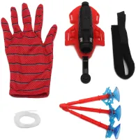Children's toy glove blaster Spider Man Spider Wrist Transmitter AND-5659 toy hand gun with crossbow and 3 suction cups Spider Men